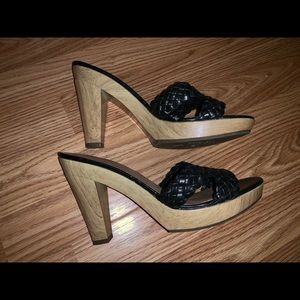 Fergalicious by Fergie GLAM Black Platform Heels